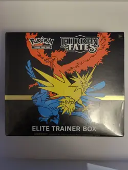 POKEMON TCG HIDDEN FATES SEALED ELITE TRAINER BOX - Image 1