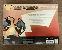 Pokemon Celebrations Collection Lance's Charizard V Box 2021 - Image 2