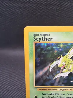 Pokemon TCG Scyther Jungle 10/64 Holo Unlimited Holo Rare - Image 3