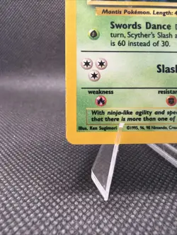 Pokemon TCG Scyther Jungle 10/64 Holo Unlimited Holo Rare - Image 5