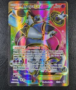 Hoopa-EX 89/98 - Full Art Ultra Rare - XY Ancient Origins - Pokemon TCG - LP - Image 1