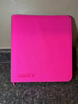 Vault X Pokemon SV9 12-Pocket Zip 480 Binder FIRST EDITION - Used Flawed Defect - Image 5