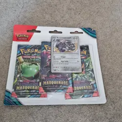Pokemon TCG: Scarlet & Violet-Twilight Masquerade 3-Pack Blister: Revavroom✨ - Image 2