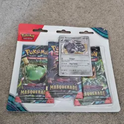 Pokemon TCG: Scarlet & Violet-Twilight Masquerade 3-Pack Blister: Revavroom✨ - Image 3