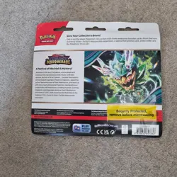 Pokemon TCG: Scarlet & Violet-Twilight Masquerade 3-Pack Blister: Revavroom✨ - Image 5