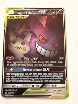 Gengar & Mimikyu GX 165/181 Team Up MINT/Near mint Pokemon TAG TEAM Sun & Moon - Image 5