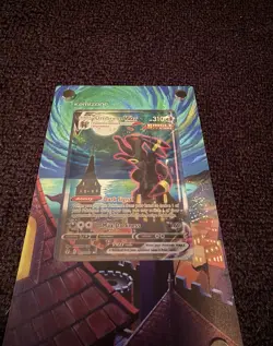 Pokemon Moonbreon VMAX Evolving Skies Alt Art 215/203 Very Good Condition. - Image 1