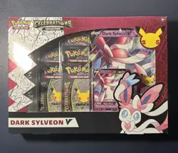 Pokemon Celebrations Collection Dark Sylveon v Box 2021 - Image 1
