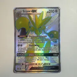 PACK FRESH Scizor GX SV72/SV94 Hidden Fates Ultra Rare Shiny Vault Pokemon HF - Image 1