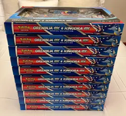 Pokemon TCG Greninja ex & Kingdra ex Special Collection - Sealed Box - 8 Packs! - Image 3