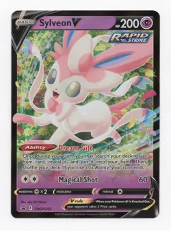 Sylveon V Black Star Promo - SWSH202 - Sword & Shield Promo Pokemon 2022 - Image 1