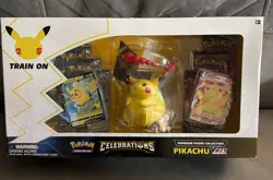 Pokemon TCG Celebrations Premium Figure Collection Pikachu VMAX Box - Sealed 820650809408 - Image 1