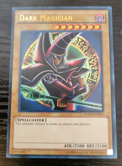 Yu-Gi-Oh Dark Magician Ultra Rare YGLD-ENB02 Nm - Image 1