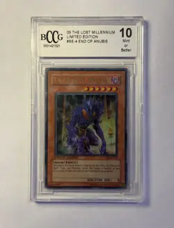 Yu-Gi-Oh! The End Of Anubis UR Ultra Rare Limited Edition TLM-ENSE4 BCCG 10 Mint - Image 1