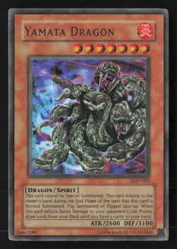 Yamata Dragon Ultra Rare Legacy of Darkness LOD-067 NM - Image 1