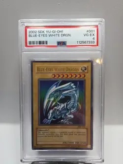 Blue-Eyes White Dragon SDK-001 PSA 4 Starter Deck: Kaiba Unlimited - Image 1