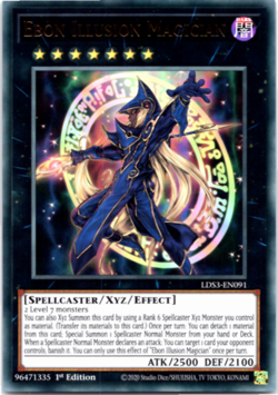 Ebon Illusion Magician - LDS3-EN091 - Ultra Rare - 1st Edition - Yugioh - Image 1