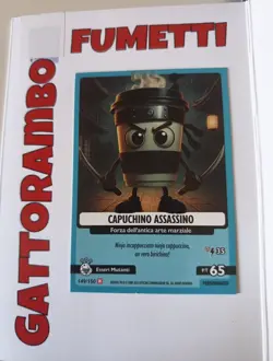 Capuchino Assassino 149/150 -Skifidol Italian Brainrot -New-Card - Image 1
