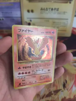 Pokemon Karte Card Lavados Moltres Mysterious Of Fossil Holo Wotc japanese Good - Image 3