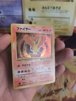 Pokemon Karte Card Lavados Moltres Mysterious Of Fossil Holo Wotc japanese Good - Image 4