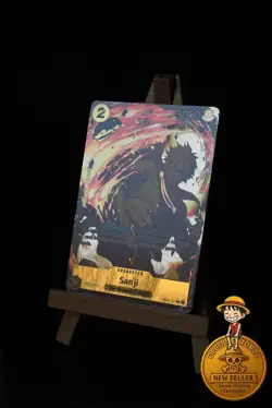 Sanji OP03-102 One Piece Card Game English Carte Alt ART Holo Mint - Image 1