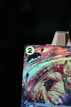 Sanji OP03-102 One Piece Card Game English Carte Alt ART Holo Mint - Image 4