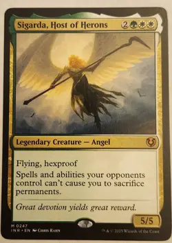 Sigarda, Host of Herons INR #247 Mythic Regular NM+ - Image 1