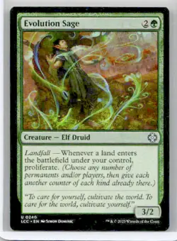 Commander: The Lost Caverns of Ixalan #240 Evolution Sage - Image 1