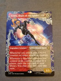 Arana, Heart of the Spider (Borderless) Marvel's Spider-Man Regular NM R 0213 - Image 1