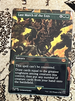 Last March of the Ents (Borderless) - The Lord of the Rings - 418 - NM - Image 1