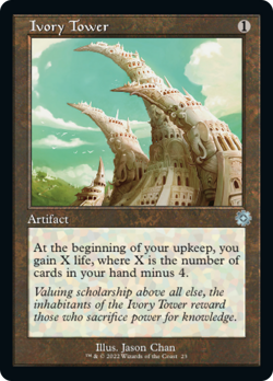 x4 Ivory Tower BRO RETRO BRR MTG 23/126 UNCOMMON M/NM 4x - Image 1