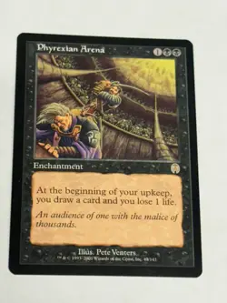 1x Phyrexian Arena Moderate Play, English Apocalypse MTG Magic - Image 2