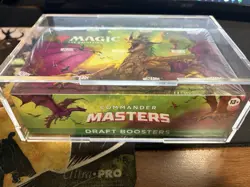 DRAFT Booster Box ~ COMMANDER MASTERS MtG 24 pack sealed Magic WotC - Image 1