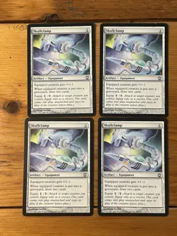 MTG - Magic the Gathering - Skullclamp ×4 - Darksteel - Image 1