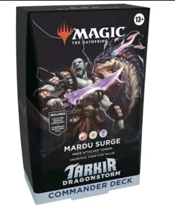MTG Mardu Surge - Tarkir Dragonstorm - Sealed Commander Deck Magic The Gathering - Image 1