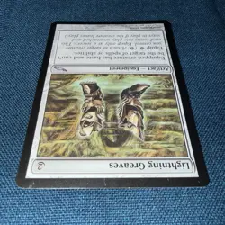 MTG Lightning Greaves Mirrodin Regular Lightly played, Normal, Pre-Owned - Image 3