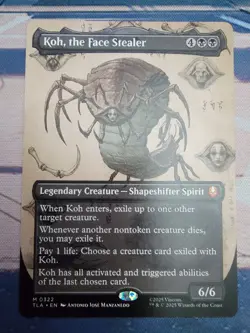 Koh, the Face Stealer (Borderless) 322 M Avatar: The Last Airbender NM MTG - Image 1