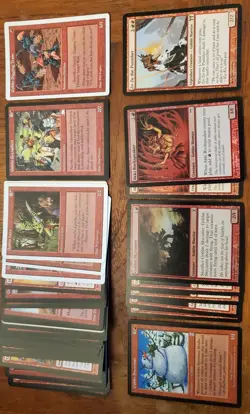 51 Goblin Cards Mixed Collection Magic The Gathering 1993-2006 Vintage - Image 1