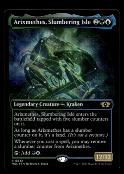 Arixmethes, Slumbering Isle 32 Foil R March of the Machine: Multiverse Legends - Image 1