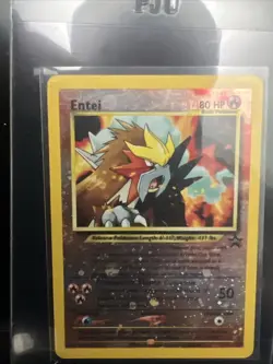 Pokemon TCG Entei Wizards Black Star Promos 34 Holo Promo Promo MINT Condition - Image 1