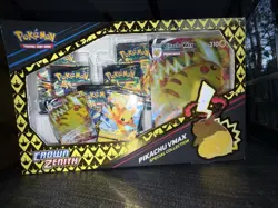 Pokemon Crown Zenith Pikachu VMAX Special Collection Box Sealed - Image 1