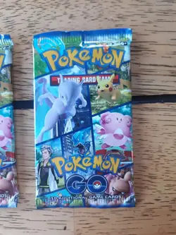 Lot A - 4X Pokemon GO Booster Packs - Factory Sealed Unweighed Sword Shield - Image 5