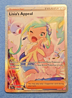 Lisia's Appeal 246/191 Sv08: Surging Sparks Holo Trainer Pokemon - Image 4