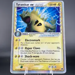 Tyranitar EX 99/101 Pokemon TCG - Delta Species Dragon Frontier Holo (MP) - Image 1