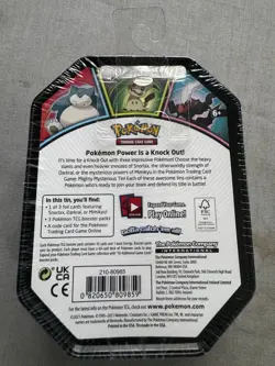 Pokemon TCG Mighty Mysterious Tin [ Darkrai Card Pack ] NEW Sealed 3 Packs 2021 - Image 2