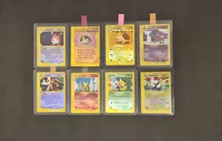 Lotto 8 Carte Pokemon Reverse Skyridge Vintage ITA PL / Exc - Image 1