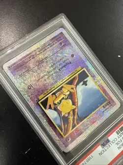 ABRA PSA 8 2002 POKEMON LEGENDARY COLL #67/110 REVERSE HOLO 282 - Image 3