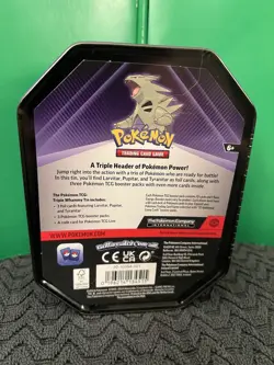 Pokemon TCG: Triple Whammy Tyranitar Collector's Tin - Sealed - Brand New - Image 4