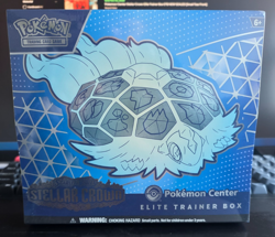 Pokemon Stellar Crown Pokemon Center Exclusive ETB - Elite Trainer Box - - Image 1