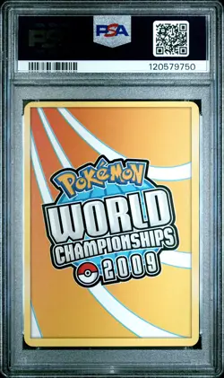 2009 POKEMON WORLD CHAMPIONSHIPS PROMO LUXDRILL #9 LUXRAY GL PSA 7 - Image 2